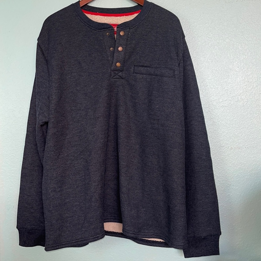 Coleman size xxl bonded waffle Sherpa fleece lined